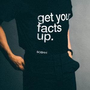 "facts up" Tee